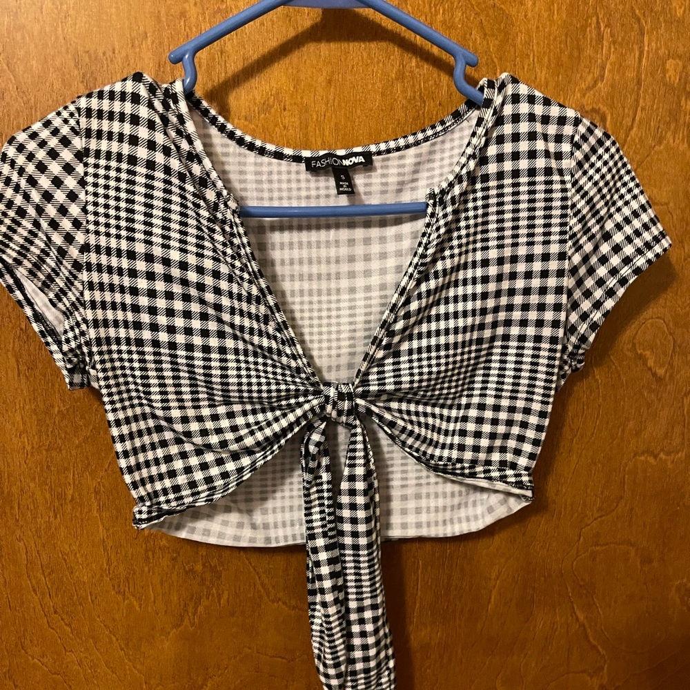 Black and White Two-pieced set